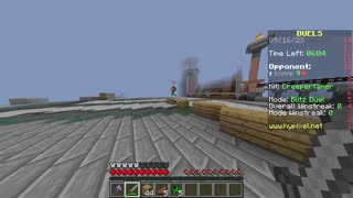 playing minecraft hypixel pt1