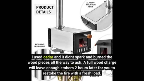 #Camping #Stove for Hot Tents LAMA 304-Overview