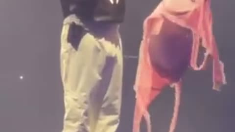 Drake receives largest bra while on stage at his concert