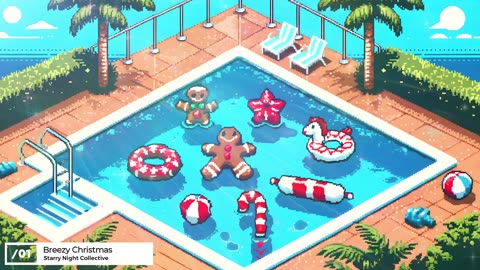 🎄 Christmas in July: Relaxing LoFi Holiday Beats 🎅🌴 - Cozy Summer Vibes & Festive Chill