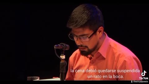 Imagen de un país crucificado, lectura de poesía Alejandro Concha M.