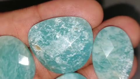 Buy Peruvian Amazonites Gemstones Online at CabochonsForSale