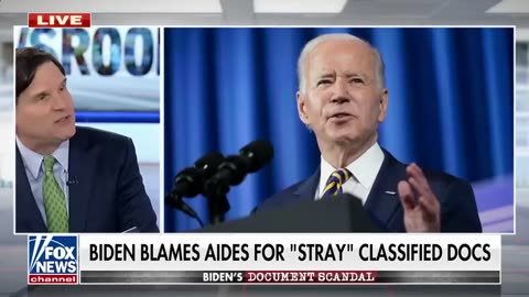 Biden raises eyebrows with 'stray' classified docs claim