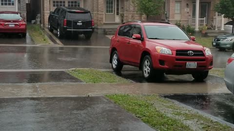 Severe Rainfall in Ajax Ontario