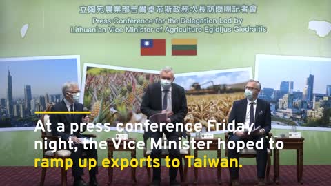 Lithuania to Ramp Up Exports to Taiwan | TaiwanPlus News