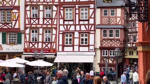 Bernkastel-Kues - old town 🇩🇪🍷☀️ 4K