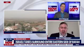 Israel-Hamas war_ Rafah surrounded by Israeli tanks ahead of invasion _ LiveNOW from FOX