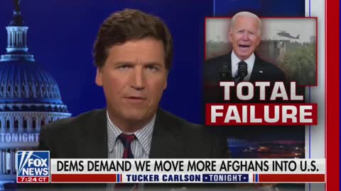 Tucker ROASTS Biden Admin for Putting Afghan Lives Over American Citizens
