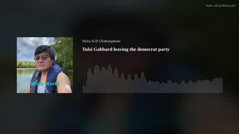 Tulsi Gabbard leaving the democrat party