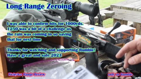 Long Range Zeroing - 600, 750, 1000yds, 6ARC, 6.5CM, 300PRC