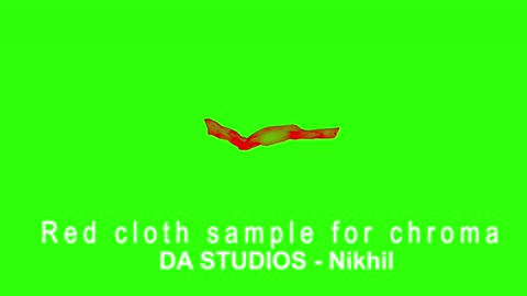 Red cloth for chroma use free