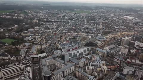 Luxembourg City by Drone !!!