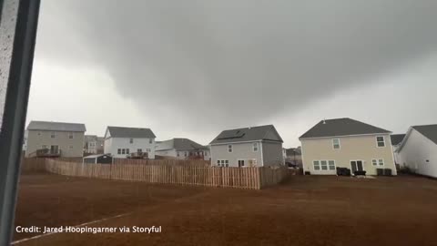 Severe thunderstorm brings tornado to South Carolina