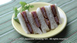 Ham Katsu Sandwich Recipe - Japanese Cooking 101