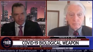 # 706 - Professor Francis A. Boyle: Covid-19 är ett biovapen!