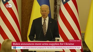 Biden in Kyiv: 'America stands with you and the world stands with you'