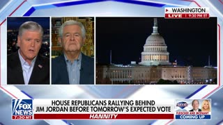 Jim Jordan will become the speaker on either the first or second ballot: Newt Gingrich