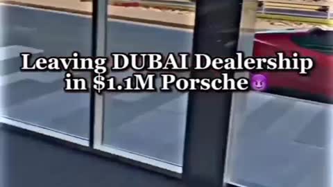 Leaving Dubai Dealership in a $1.1 Million Porshe || Andrew Tate