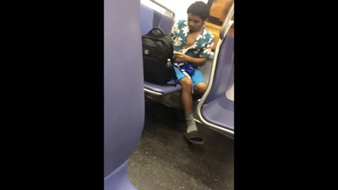 Smoking Meth on DC Metro