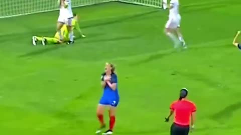 Unbelievable highlights from women's football #shorts