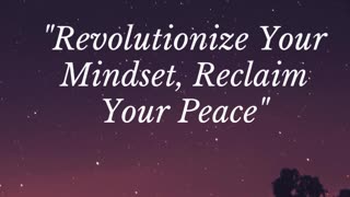 Mindset revolution your stress free future