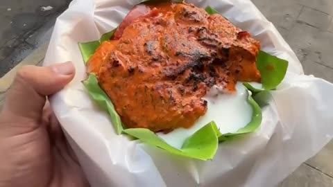 Mumbai famous biggest tandoori Momos recipe