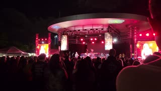 Lita Ford at RokIsland Fest in Key West, Florida in January 2022