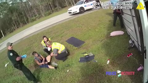 Florida Woman Flips Van in a Wild Police Chase