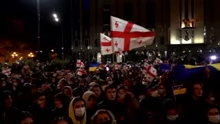 Thousands rally in Georgia in support of Ukraine