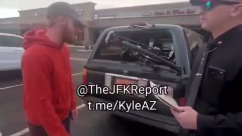 Confronting Suspected Federal Informant Luke Robinson