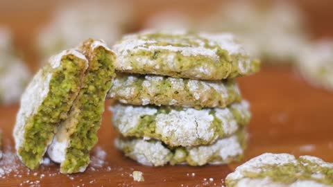 Italian Pistachio Cookie Recipe - How to Cook Real Italian Food from my Italian Kitchen