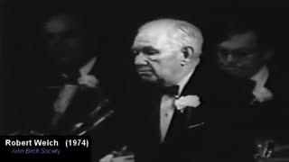 Robert Welch Speech from 1974 - Accurately Predicted What is Happening Now in 2023 - Part 1 of 2
