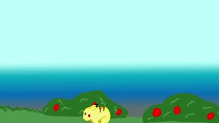 2d animation non Ai Pokémon Pikachu run cycle