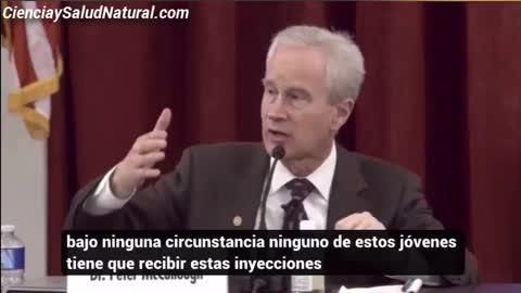 Dr. Peter McCullough - Las vacunas COVID de Pfizer y Moderna causan Miocarditis