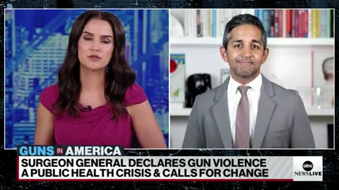 US surgeon general declares gu*n violence a public health crisis ABC News