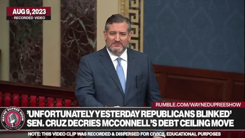 Cruz Challenges McConnell On Raising Debt Ceiling