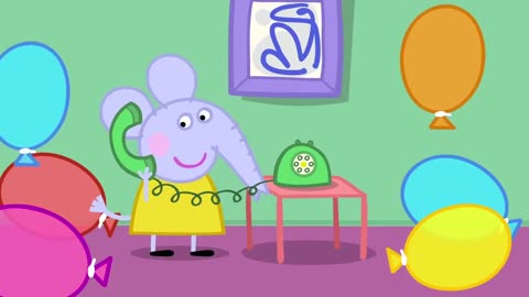 Peppa Pig Celebrates Edmond Elephants Birthday |