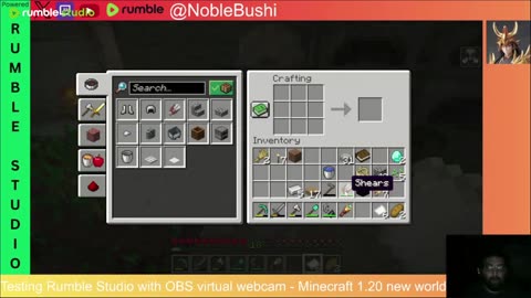 Testing Rumble Studio - Minecraft