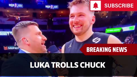 Luka Trolls Charles Barkley After He Picks Against The Mavs