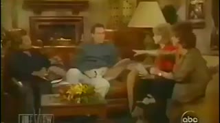Norm MacDonald on the View with Barbara Walters in 2000 when he repeatedly called Clinton a murderer