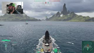 Playing World of Warships again.