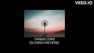 DANDELIONS- RUTH B. (slowed+reverb)