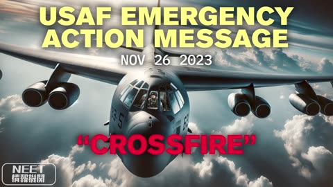 US Military Radio | Emergency Action Message | CROSSFIRE | Nov 26 2023