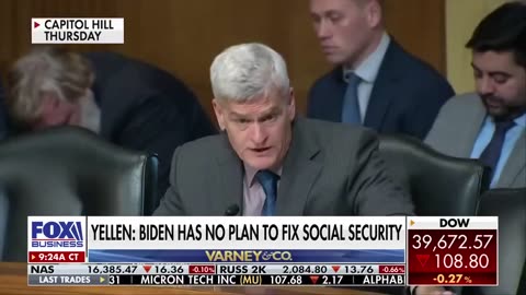USA: Treasury Secretary Janet Yellen admits Biden doesn't actually have a plan for Social Security!