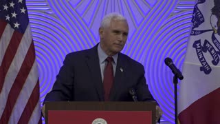 Mike Pence speaks in Iowa about GOP ideals going into the 2024 election