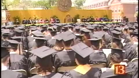 May 21, 2006 - U.S. Senator Evan Bayh Addresses DePauw Graduates