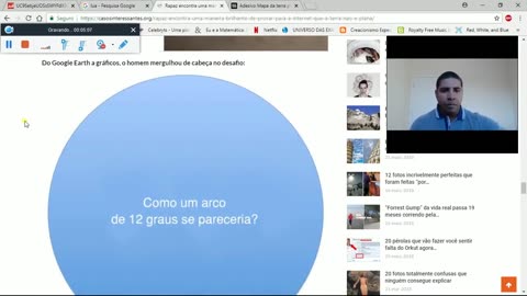 TENTOU REFUTAR A TERRA PLANA MAS FAVORECEU O EQUINÓCIO