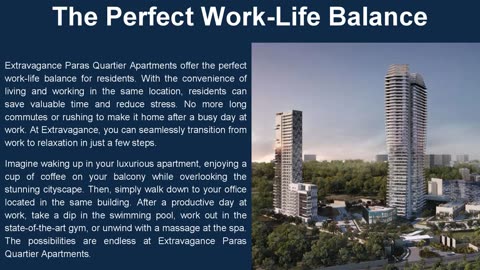 Extravagance Unleashed A Deep Dive into Paras Quartier Apartments