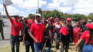 EFF continues protesting at Brackenfell High