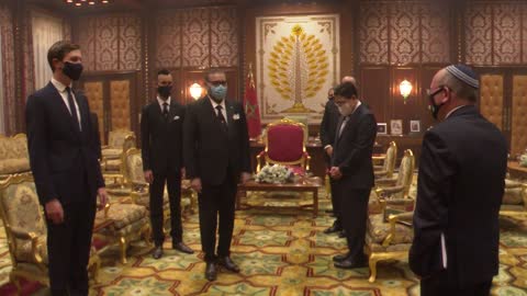 SA Kushner، NSA Ben Shabbat Meet Moroccan King، December 22، 2020
